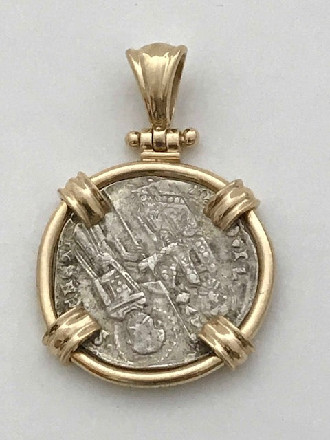 Reverse side of pendant