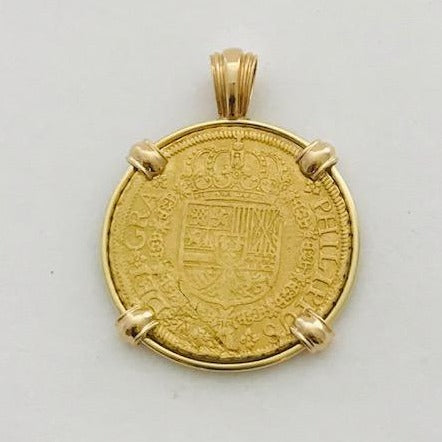 Reverse side of coin
